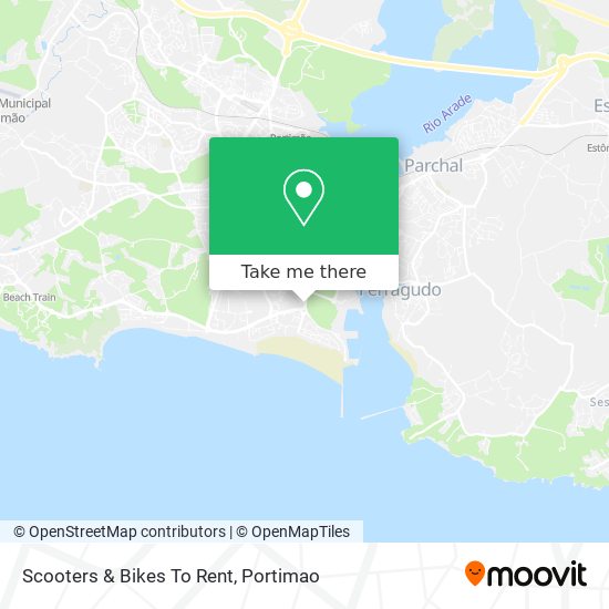 Scooters & Bikes To Rent map