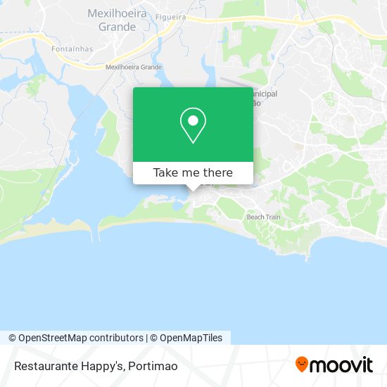 Restaurante Happy's mapa