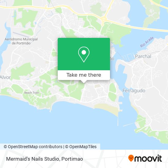 Mermaid's Nails Studio map