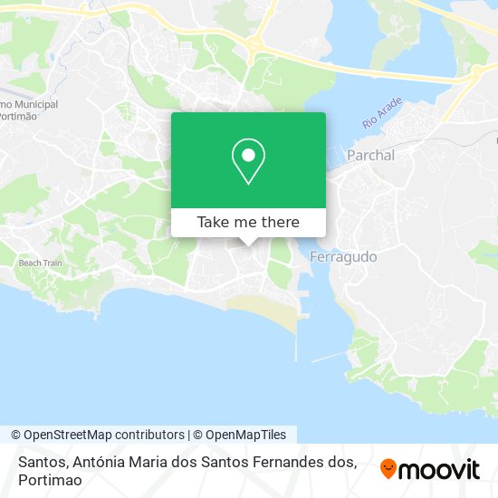 Santos, Antónia Maria dos Santos Fernandes dos map