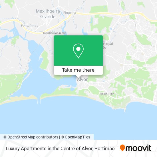 Luxury Apartments in the Centre of Alvor mapa