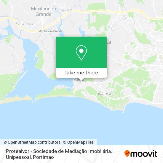 Protealvor - Sociedade de Mediação Imobilária, Unipessoal mapa