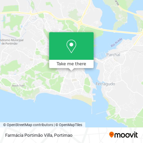 Farmácia Portimão Villa map