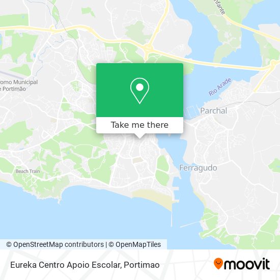 Eureka Centro Apoio Escolar map
