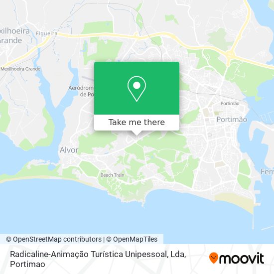 Radicaline-Animação Turística Unipessoal, Lda map