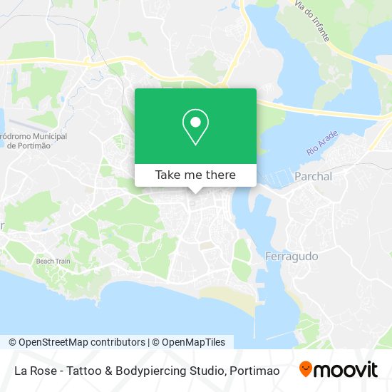 La Rose - Tattoo & Bodypiercing Studio map