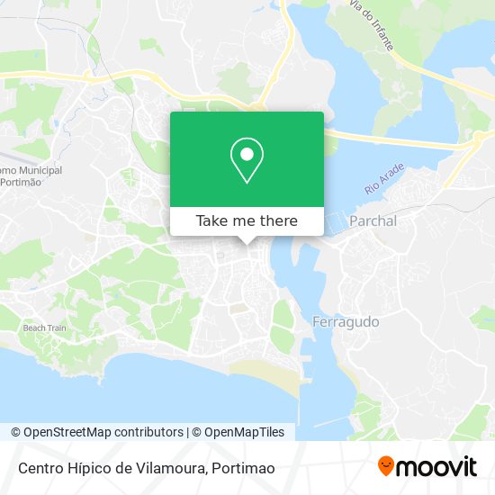 Centro Hípico de Vilamoura map