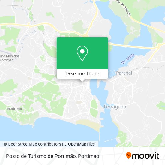 Posto de Turismo de Portimão map