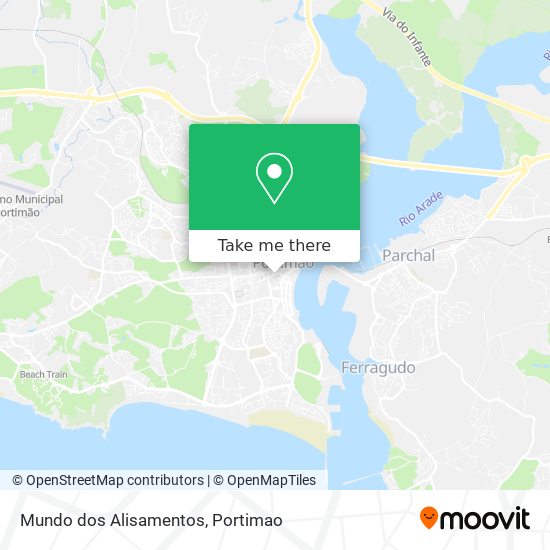 Mundo dos Alisamentos map