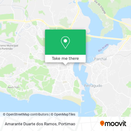 Amarante Duarte dos Ramos map