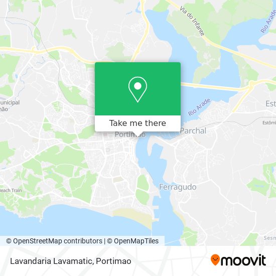 Lavandaria Lavamatic mapa