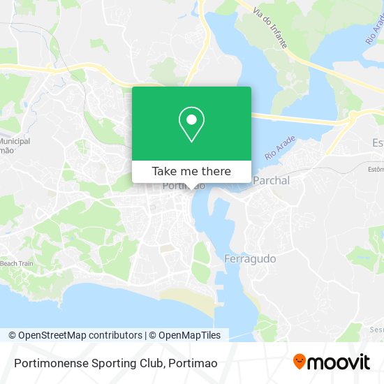 Portimonense Sporting Club map