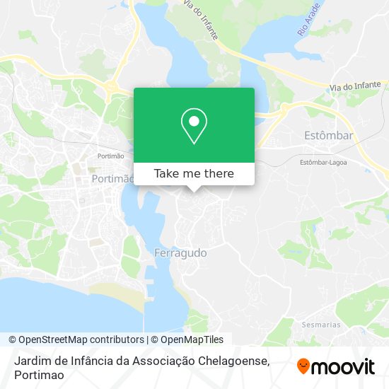 Jardim de Infância da Associação Chelagoense map
