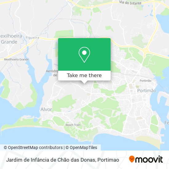 Jardim de Infância de Chão das Donas map
