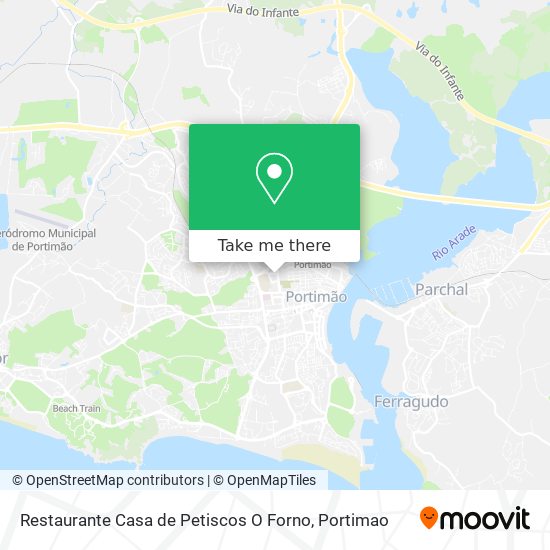 Restaurante Casa de Petiscos O Forno map