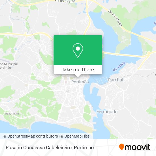 Rosário Condessa Cabeleireiro map