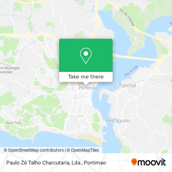 Paulo Zé Talho Charcutaria, Lda. map
