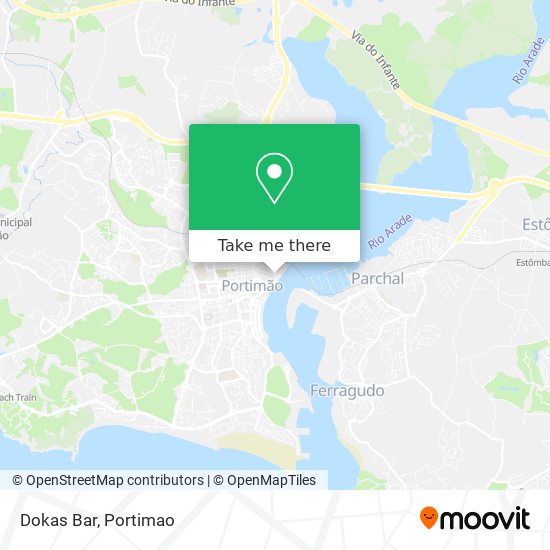 Dokas Bar map