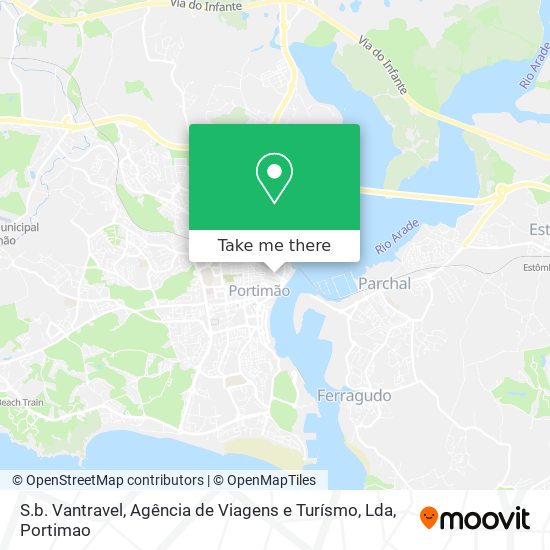S.b. Vantravel, Agência de Viagens e Turísmo, Lda map