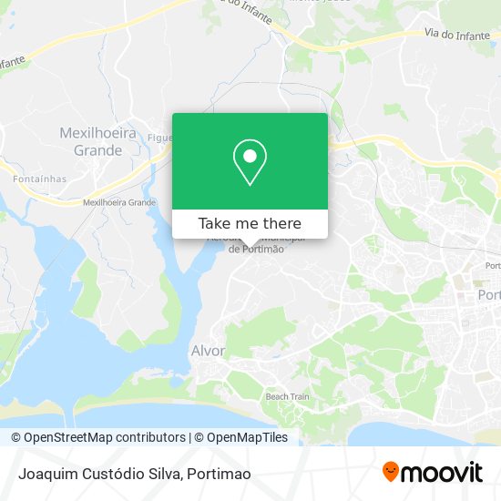 Joaquim Custódio Silva map