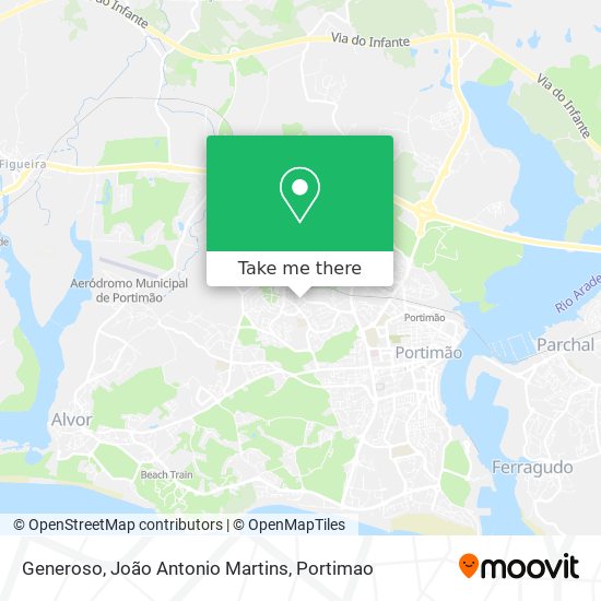 Generoso, João Antonio Martins mapa