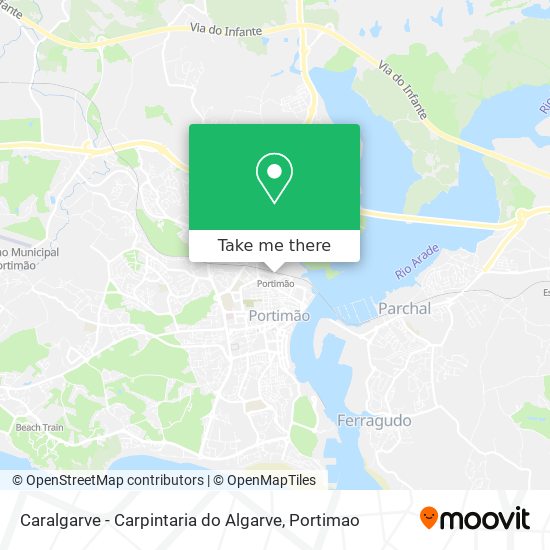 Caralgarve - Carpintaria do Algarve map