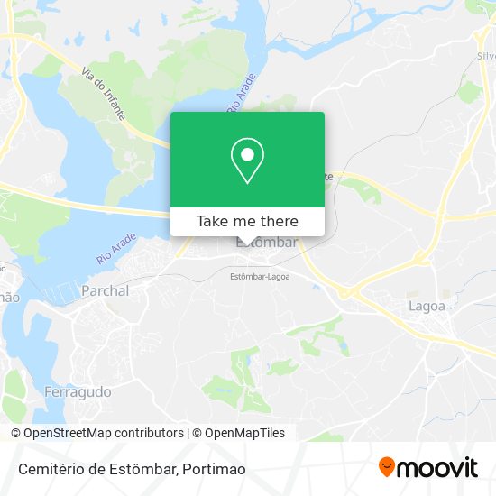 Cemitério de Estômbar map