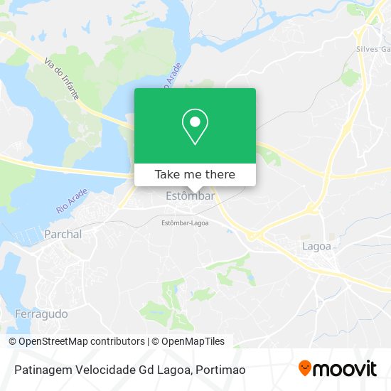 Patinagem Velocidade Gd Lagoa mapa