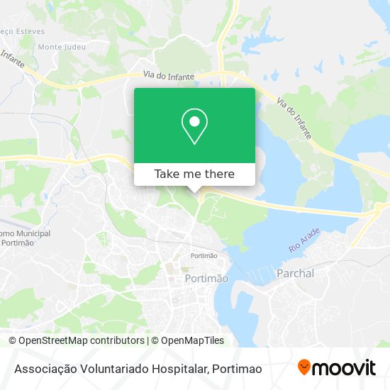 Associação Voluntariado Hospitalar map