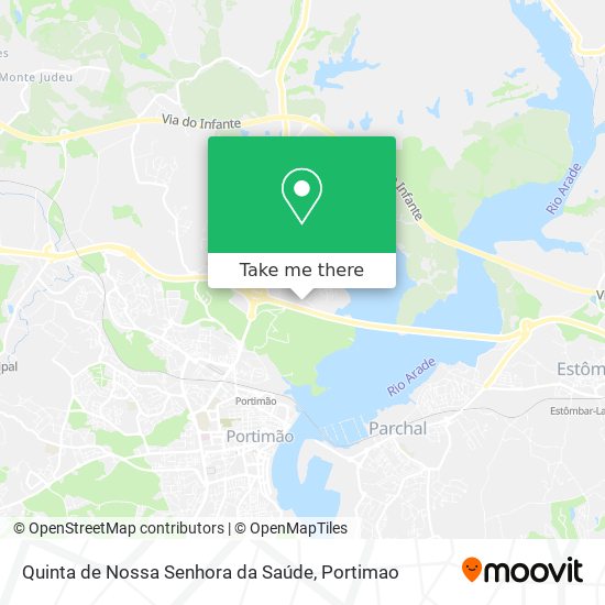 Quinta de Nossa Senhora da Saúde map