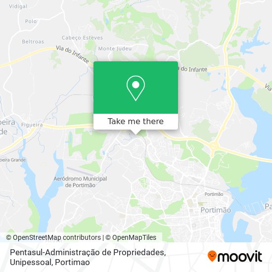 Pentasul-Administração de Propriedades, Unipessoal map