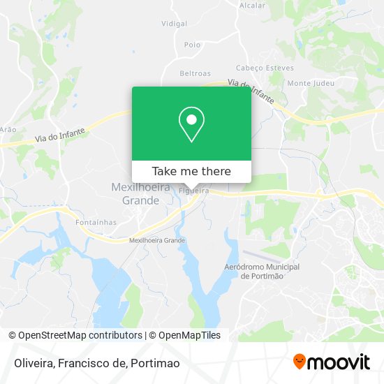 Oliveira, Francisco de mapa