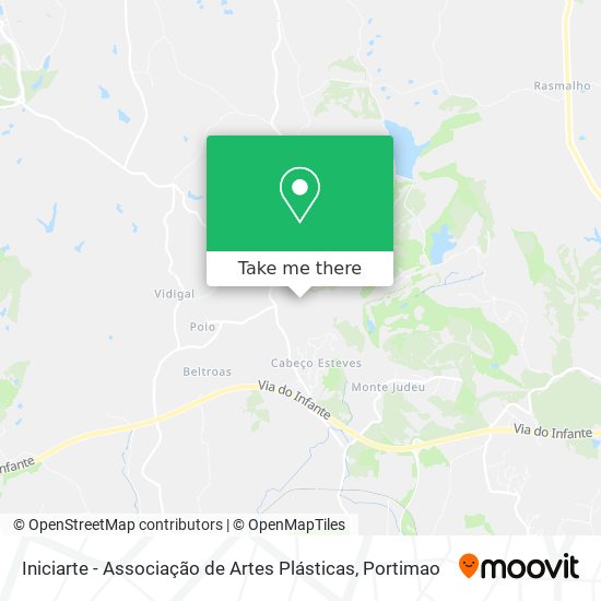 Iniciarte - Associação de Artes Plásticas mapa