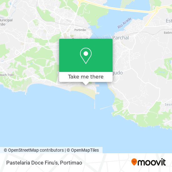 Pastelaria Doce Finu's mapa
