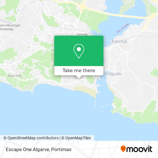 Escape One Algarve map