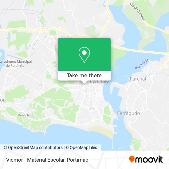 Vicmor - Material Escolar mapa