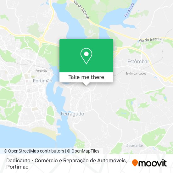 Dadicauto - Comércio e Reparação de Automóveis mapa
