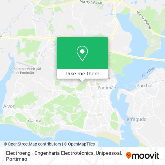 Electroeng - Engenharia Electrotécnica, Unipessoal mapa