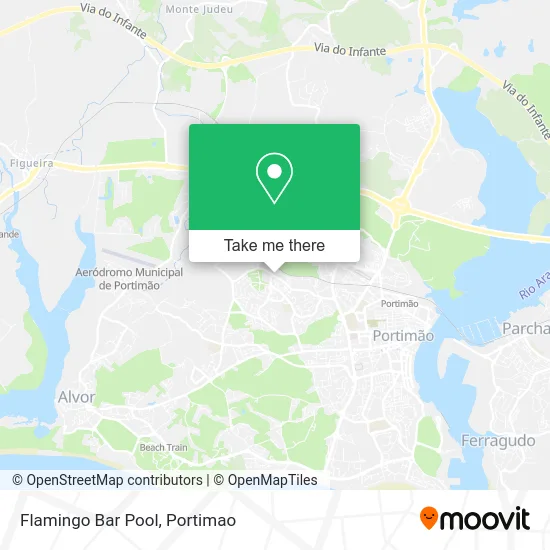 Flamingo Bar Pool map