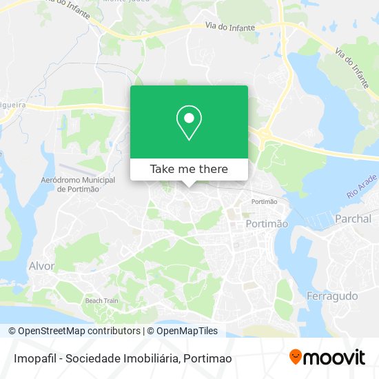 Imopafil - Sociedade Imobiliária mapa