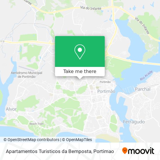Apartamentos Turisticos da Bemposta map