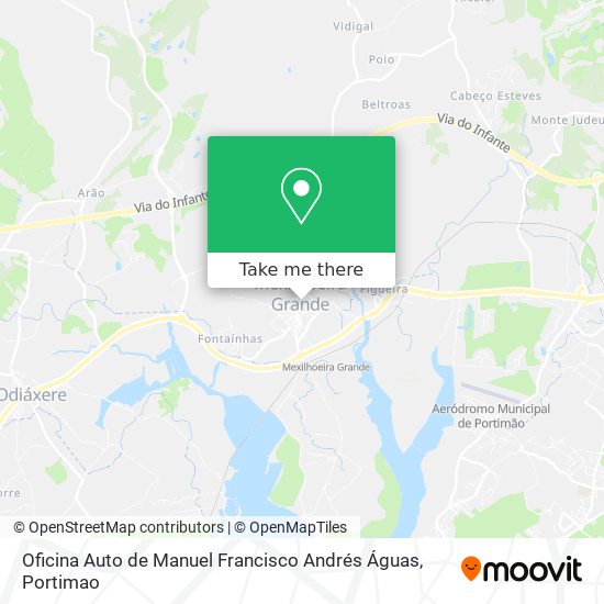 Oficina Auto de Manuel Francisco Andrés Águas map