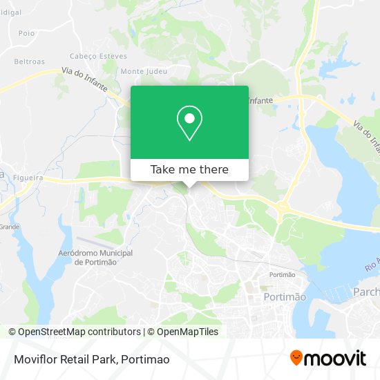 Moviflor Retail Park map