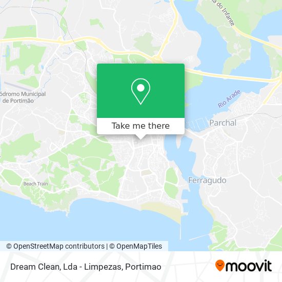 Dream Clean, Lda - Limpezas mapa