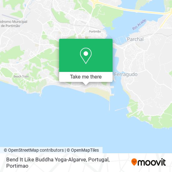 Bend It Like Buddha Yoga-Algarve, Portugal mapa