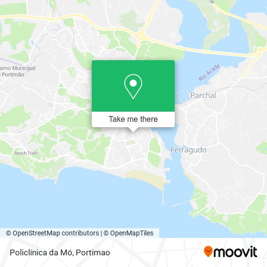 Policlínica da Mó map