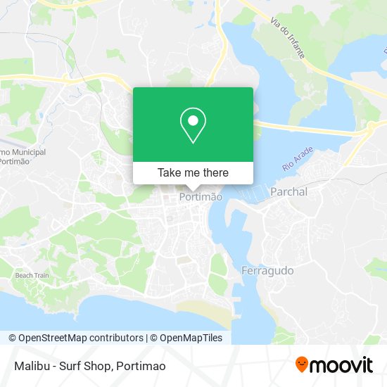 Malibu - Surf Shop map