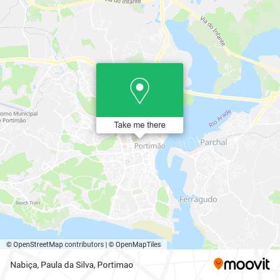 Nabiça, Paula da Silva map