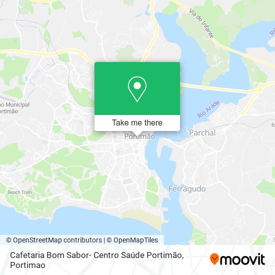 Cafetaria Bom Sabor- Centro Saúde Portimão map