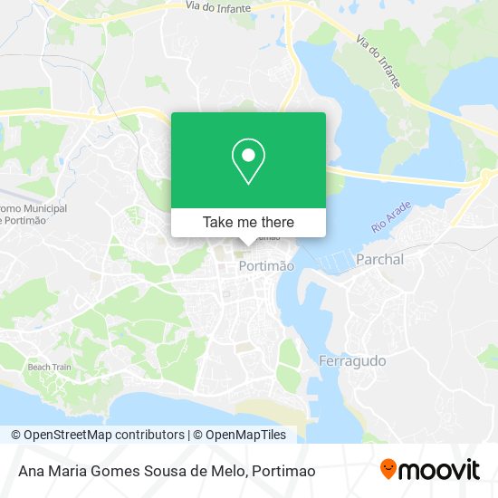 Ana Maria Gomes Sousa de Melo map